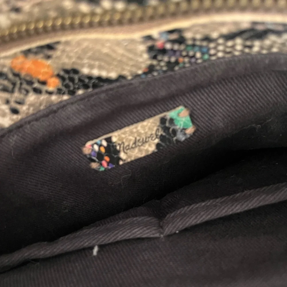 Madewell Snake Print Bag - Picture 7 of 7